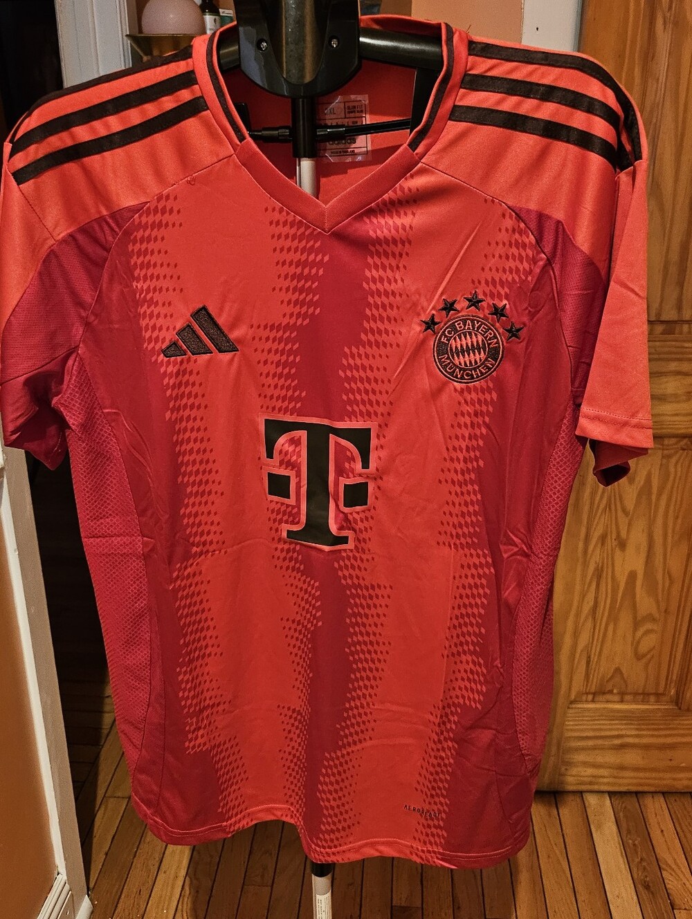 adidas Red FC Bayern Munich Jersey